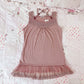 mauve rose accent camisole