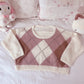 liz lisa moco argyle knit