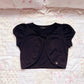 mini black bolero