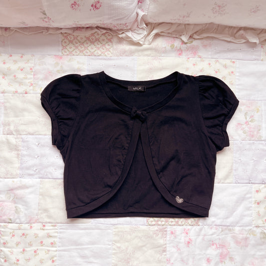 mini black bolero
