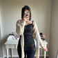greige shawl bolero