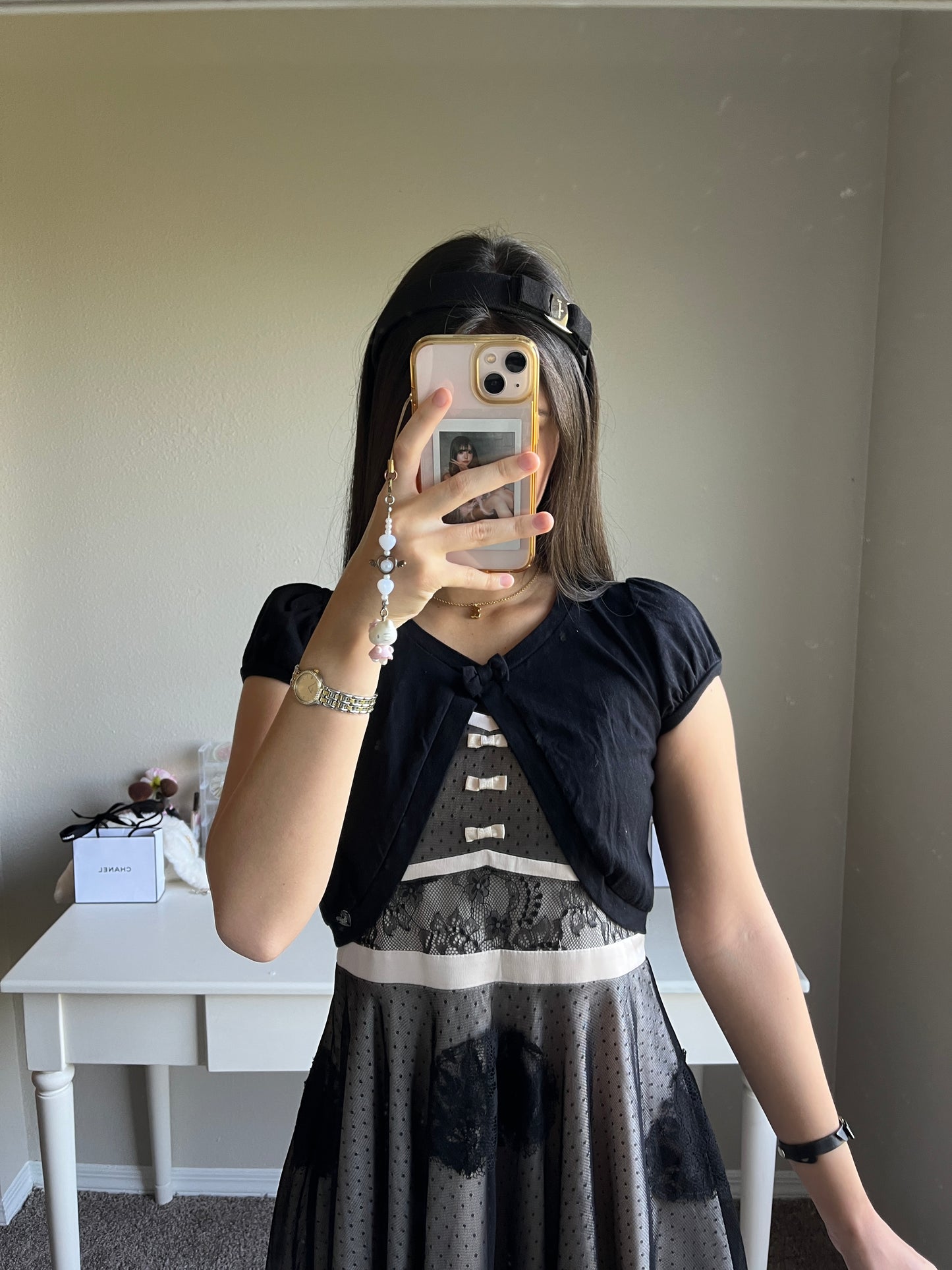 mini black bolero