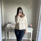 axes femme beige short coat