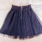 rojita tulle overlay skirt