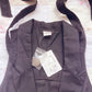 axes femme long black vest