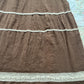 soft brown maxi dress