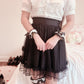 ank rouge tulle skirt