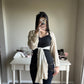 greige shawl bolero