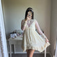 gold summer fairy dress