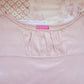 blush pink scoop neck top