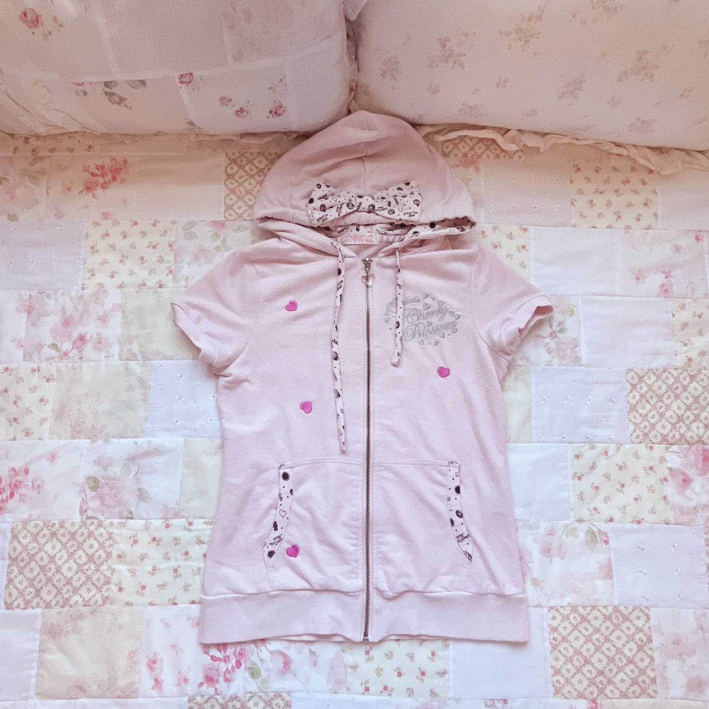 tralala pink mini parka