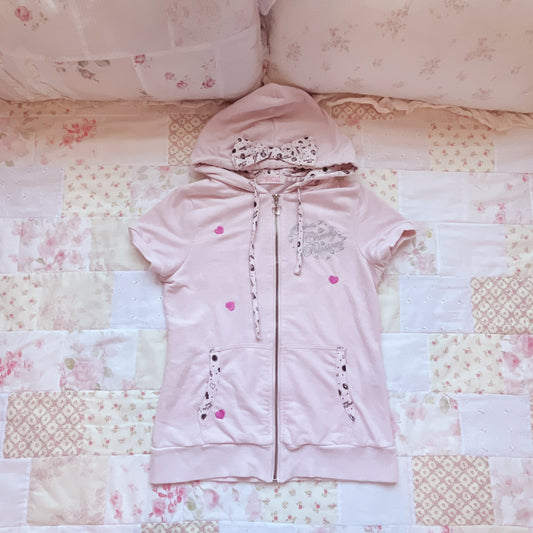 tralala pink mini parka