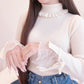 evelyn cream turtleneck