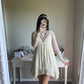 gold summer fairy dress