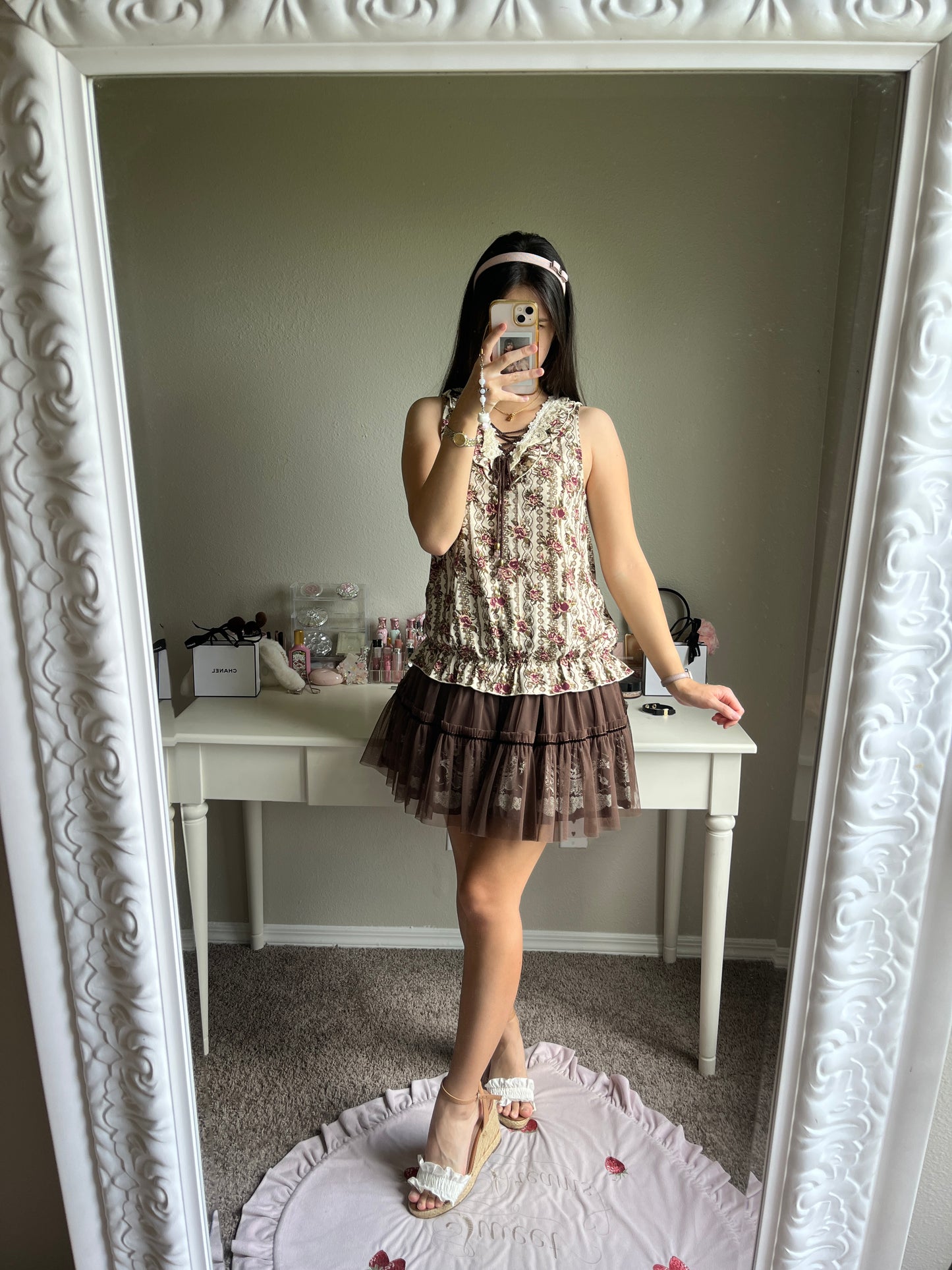 axes femme rose tunic camisole