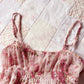 pink rosy maxi dress