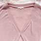 mauve knit bolero