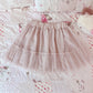 baby pink tulle skirt