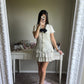 axes femme lace up jacket onepiece