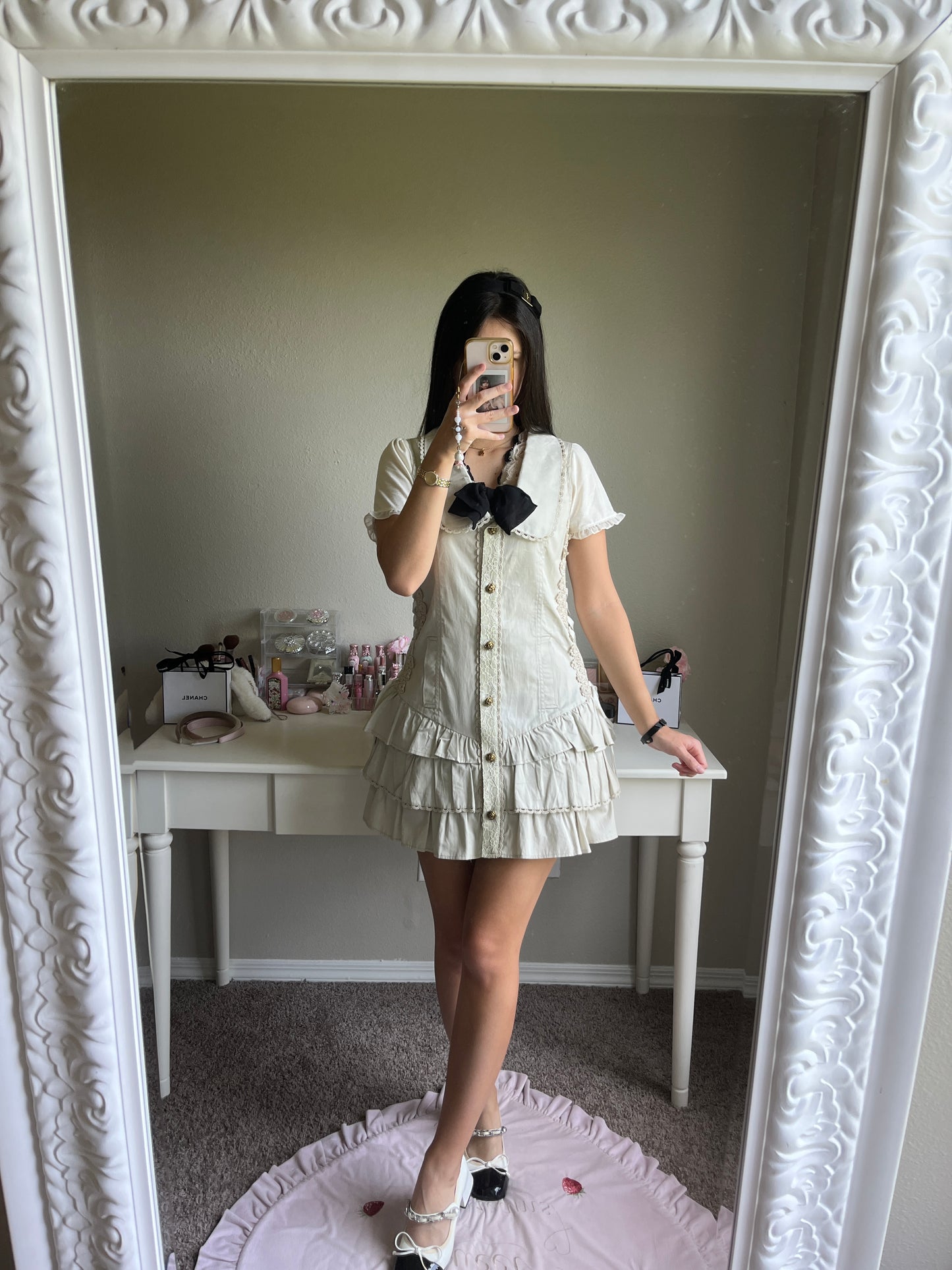 axes femme lace up jacket onepiece