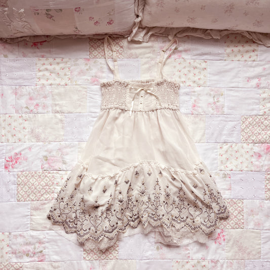 axes femme off-white mini babydoll