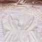 white gothic tulle dress