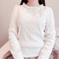 axes femme off-white knit