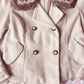 axes femme beige short coat