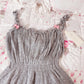 gray babydoll knit dress