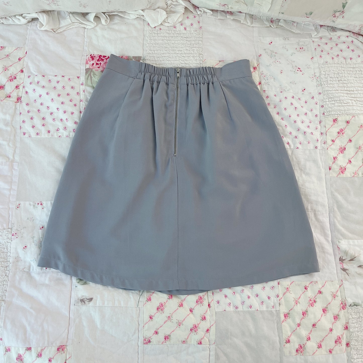 lavender heart accent skirt