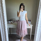 axes femme pink tiered gauchos