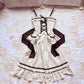 beige renaissance two piece set
