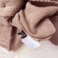 reversible brown button sweater