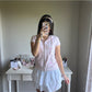 tralala pink mini parka