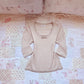 warm pink milkmaid knit