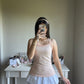 soft pink racerback cami