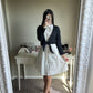 black knit bolero