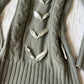 blue gray off shoulder mini dress