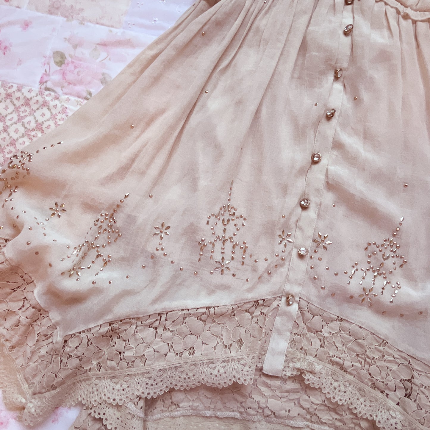 gold summer fairy dress