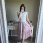 axes femme pink tiered gauchos