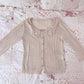 beige fairie knit cardigan