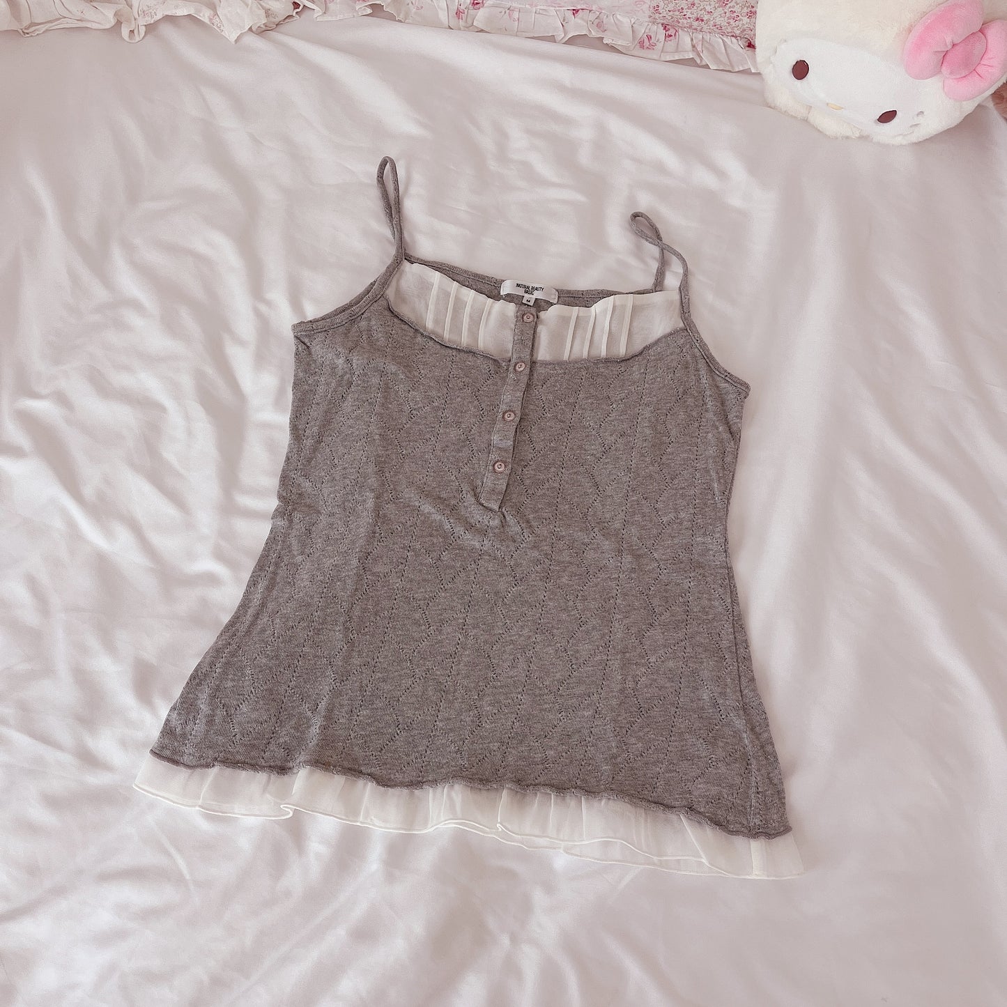 gray acubi camisole