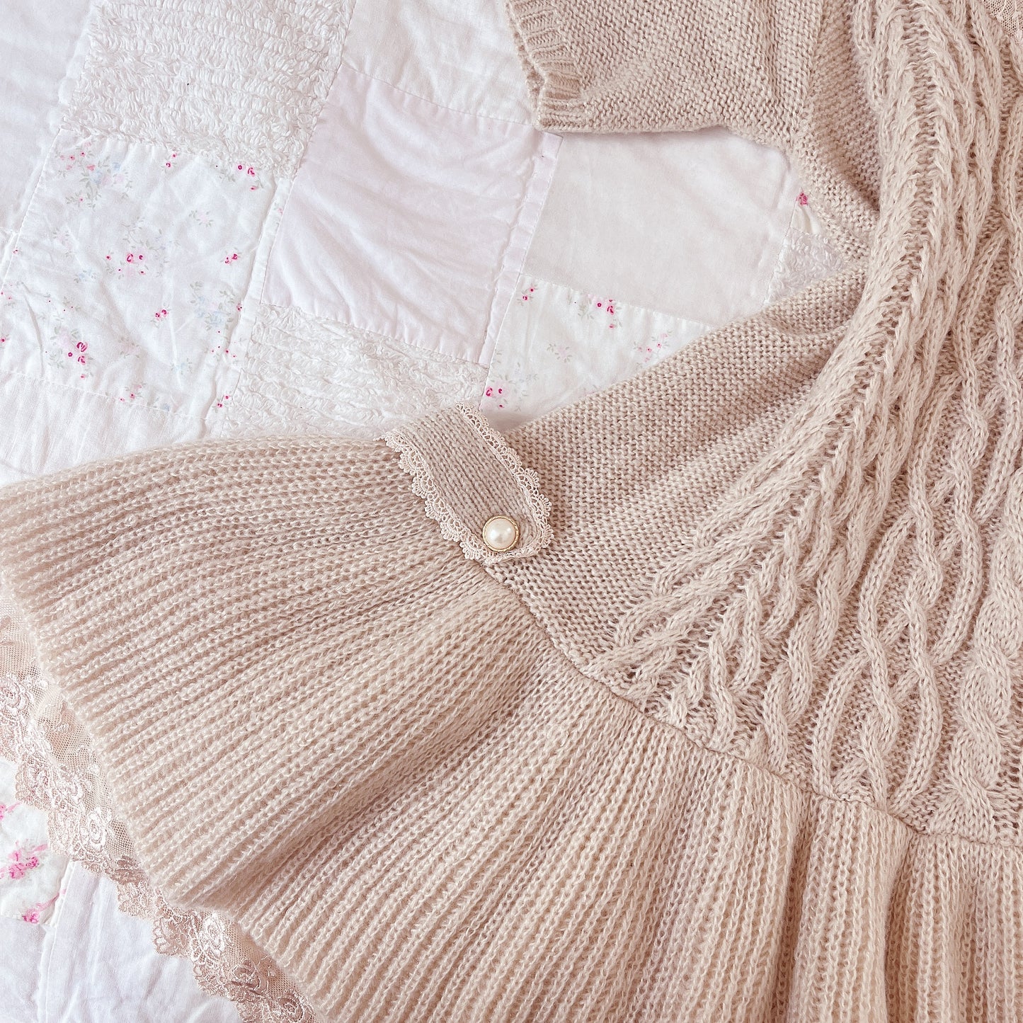 turtleneck knit dress