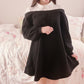 ank rouge cozy shirt dress