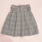 mars check skirt