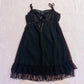 black babydoll dress