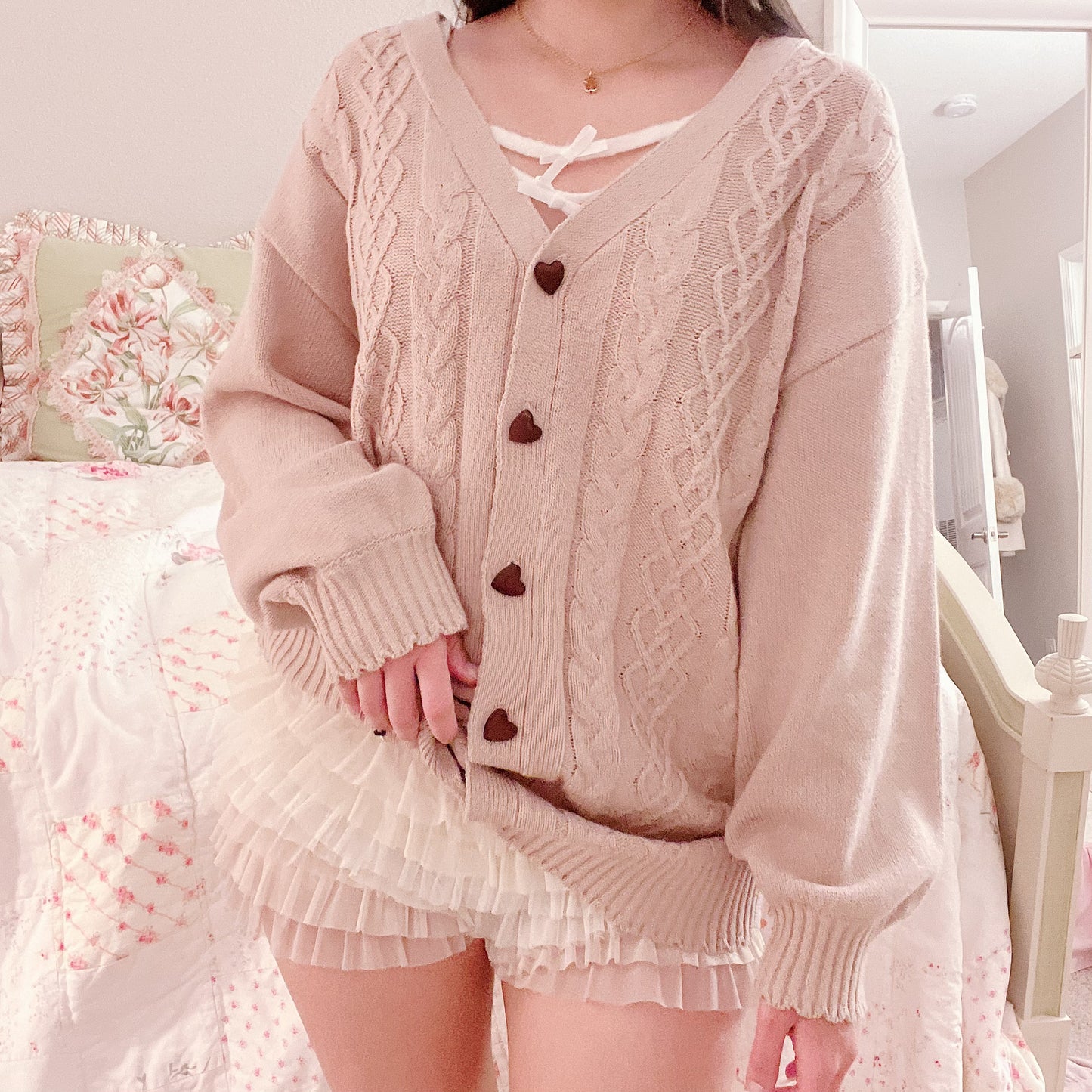 Pium valentines cardigan