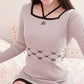 Pium monogram detail knit dress