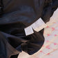 secret honey contrast skirt