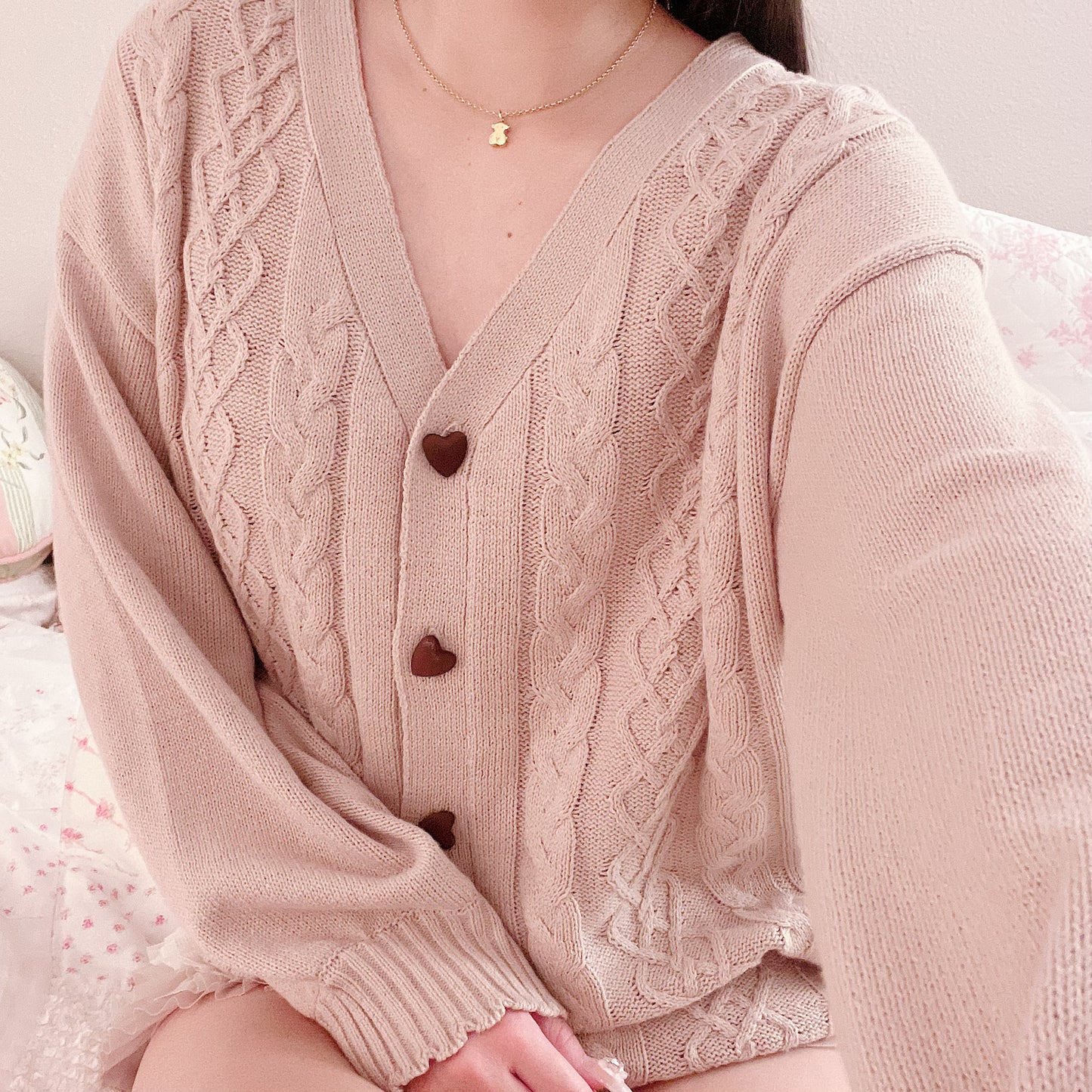 Pium valentines cardigan